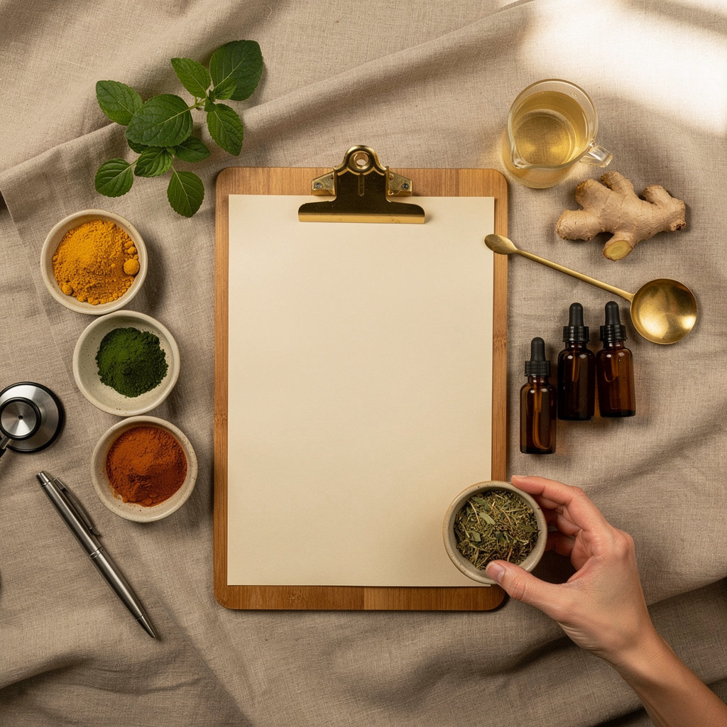 Dr. Asha Yesudas providing personalized Ayurvedic consultation and wellness guidance in London